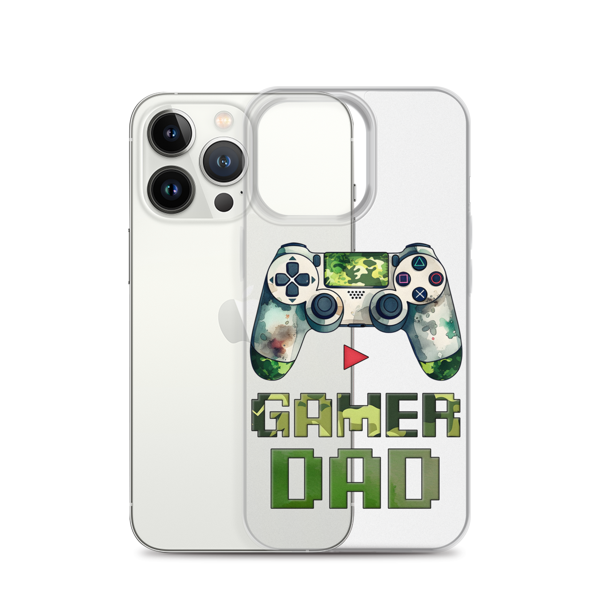 Gamer Dad Clear Case for iPhone®