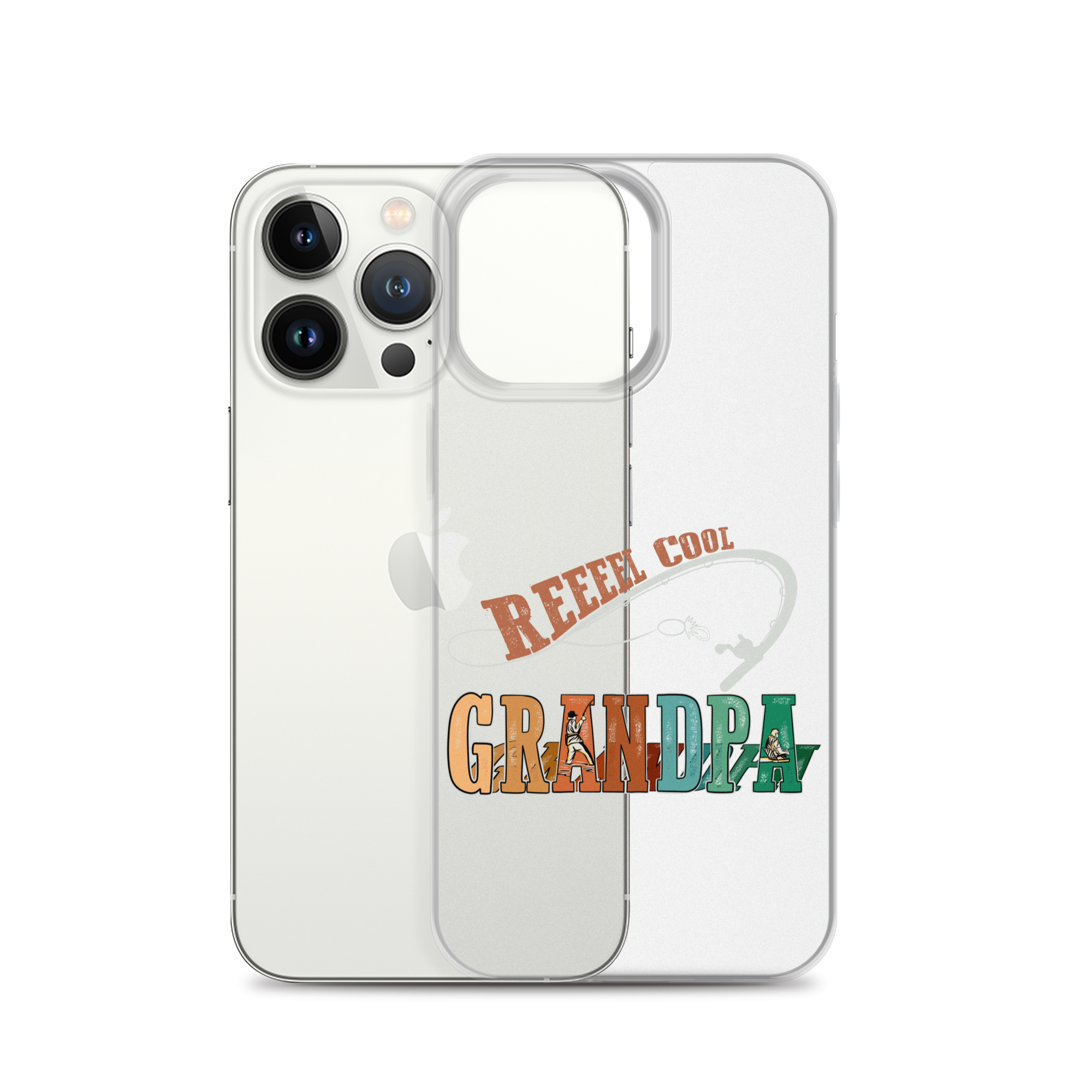 Reel Cool Grandpa Clear Case for iPhone®