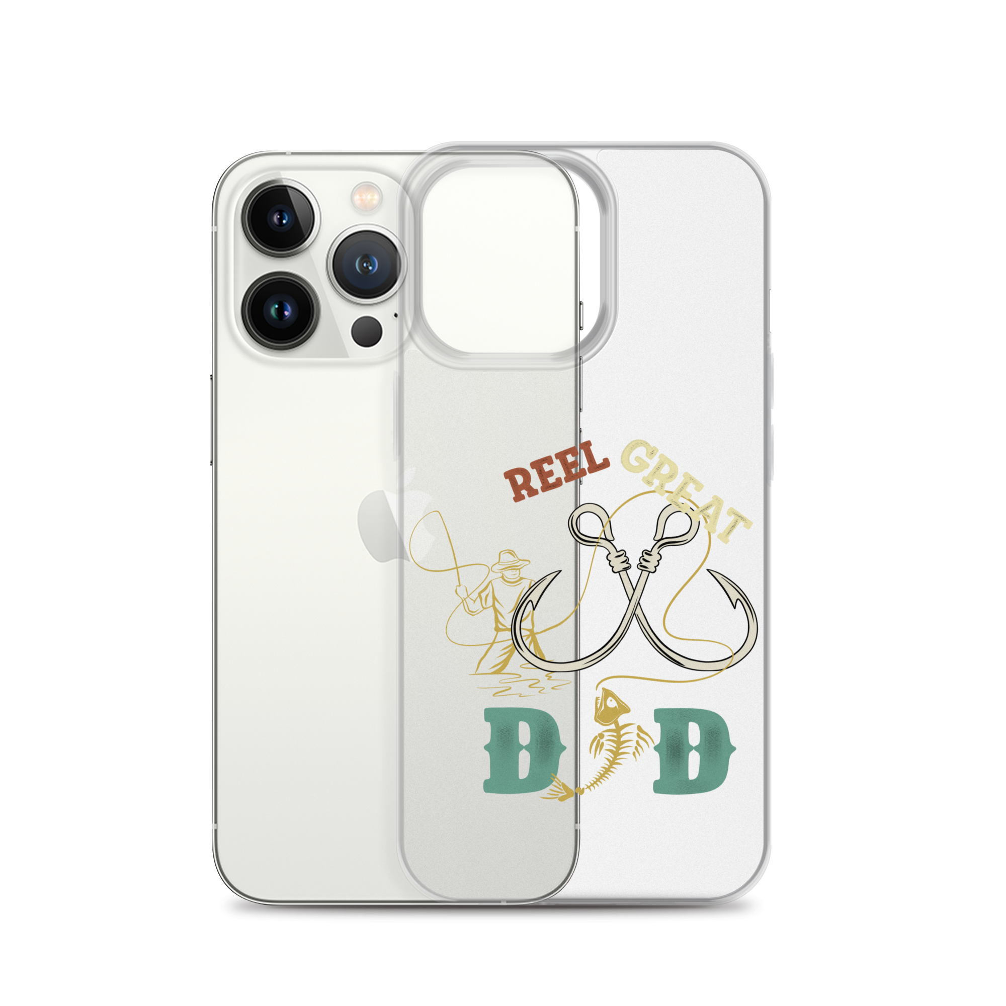 Reel Great Dad Clear Case for iPhone®