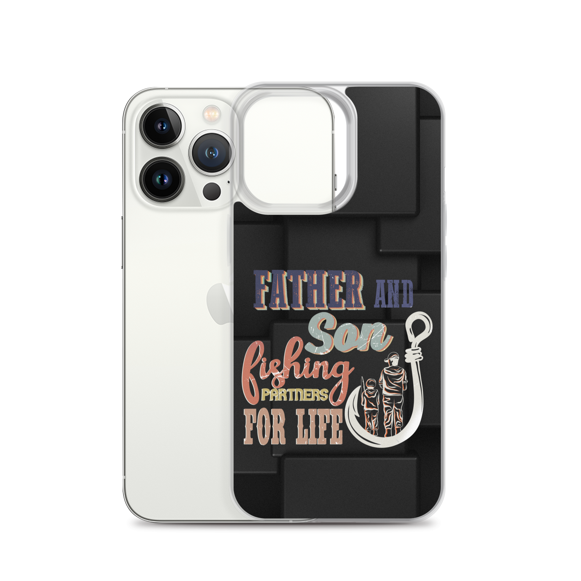 Father And Son Fishing Partners For Life Clear Case for iPhone®