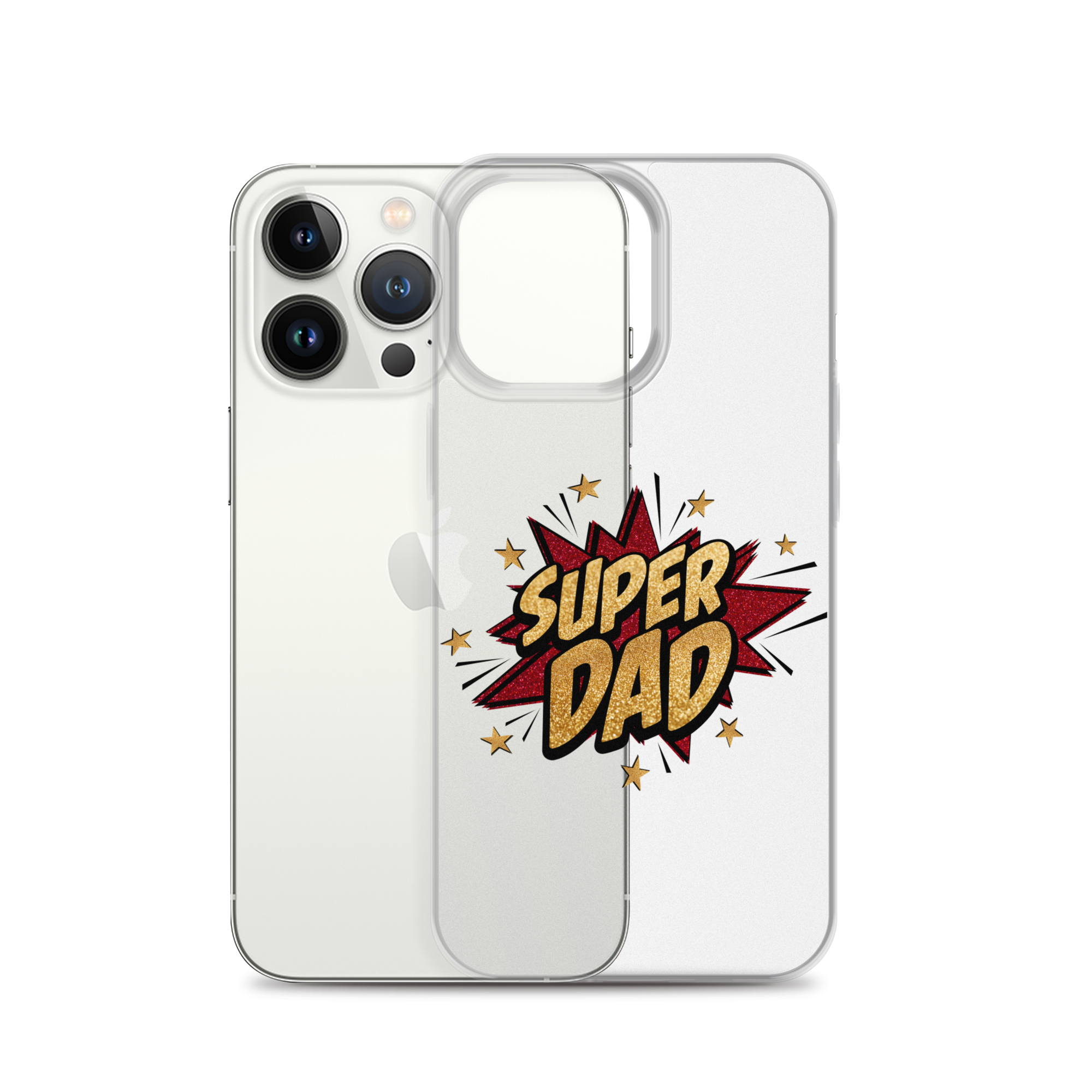 Super Dad Clear Case for iPhone®