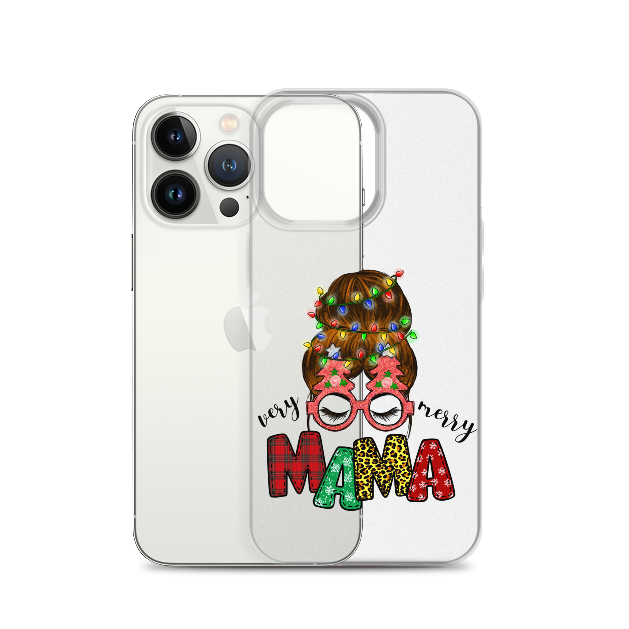 My Merry Mama Clear Case for iPhone®