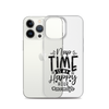 Nap Time Is My Happy Hour Clear Case for iPhone®