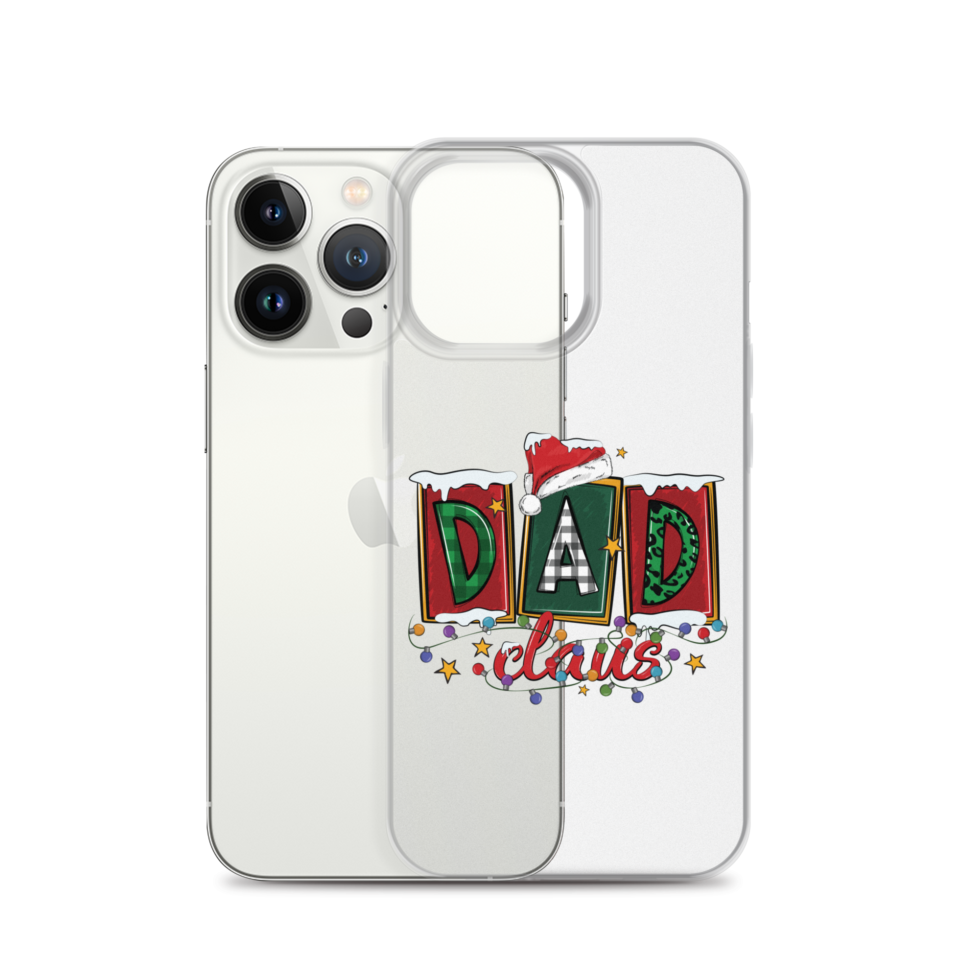 Dad Claus Clear Case for iPhone®