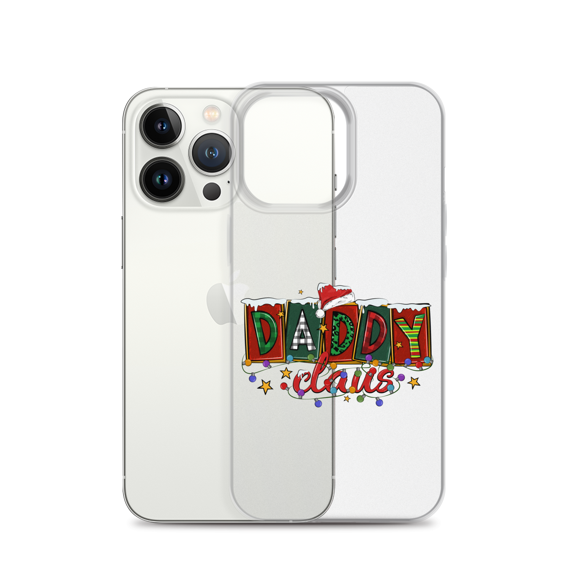 Daddy Claus Clear Case for iPhone®