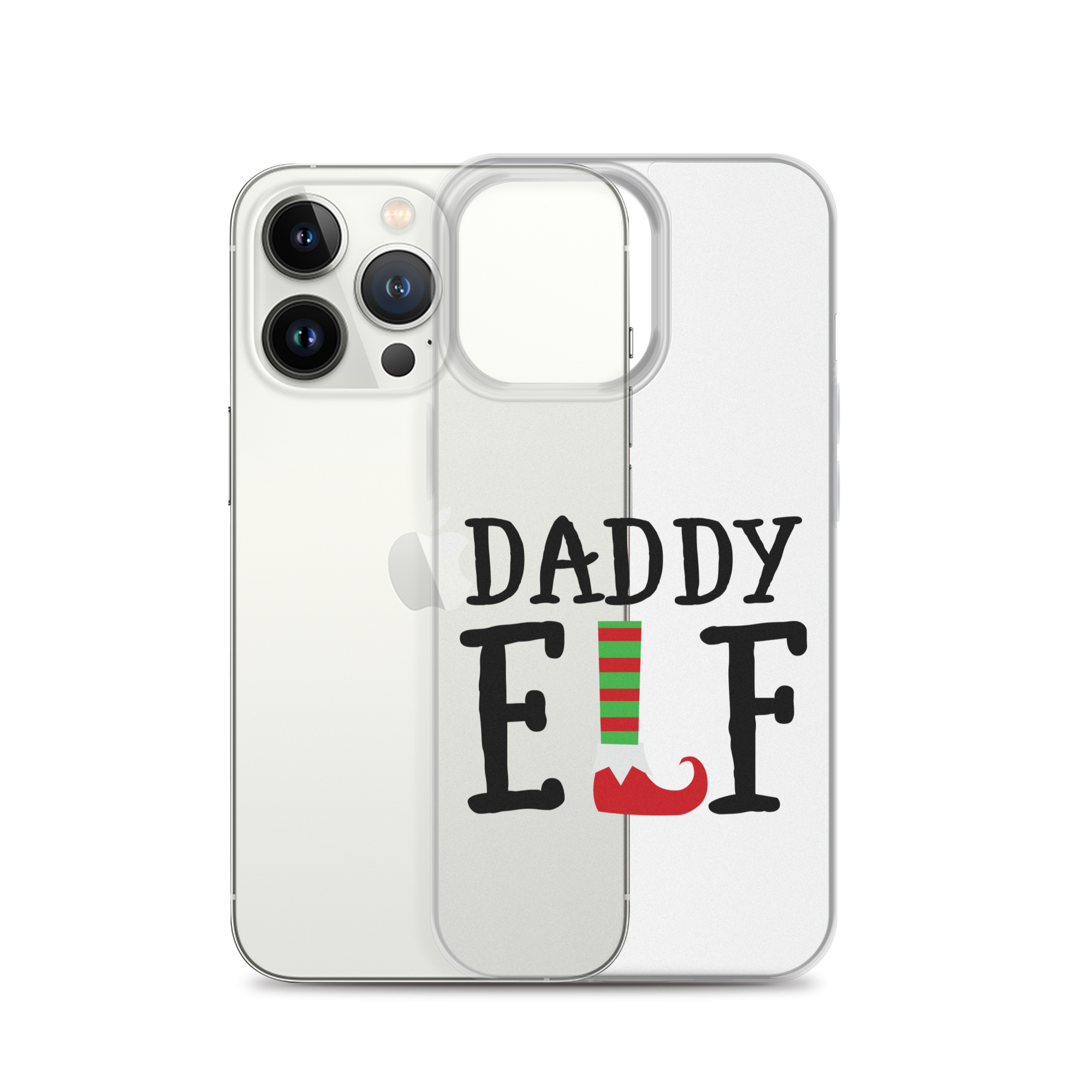 Daddy Elf Clear Case for iPhone®