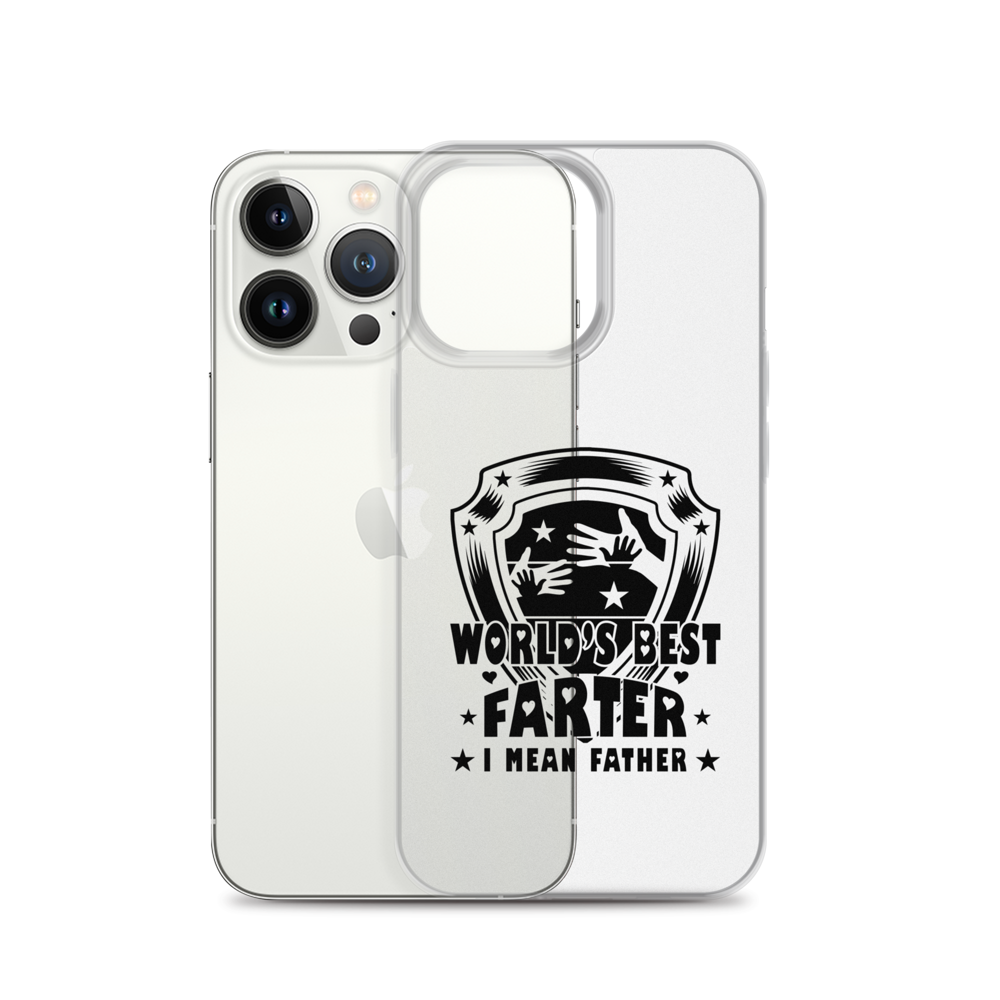 World's Best Farter I Mean Father Clear Case for iPhone®