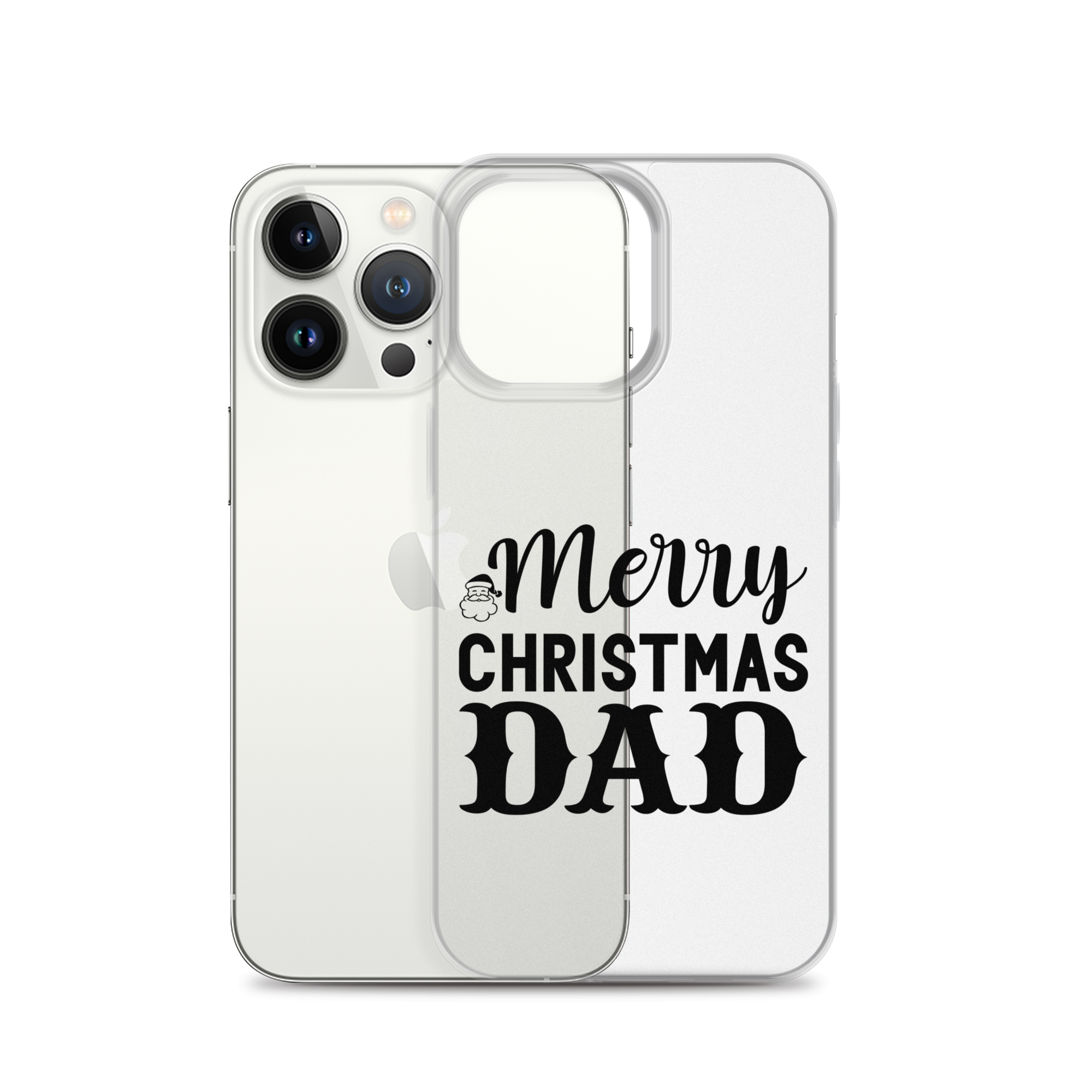 Merry Christmas Dad Clear Case for iPhone®