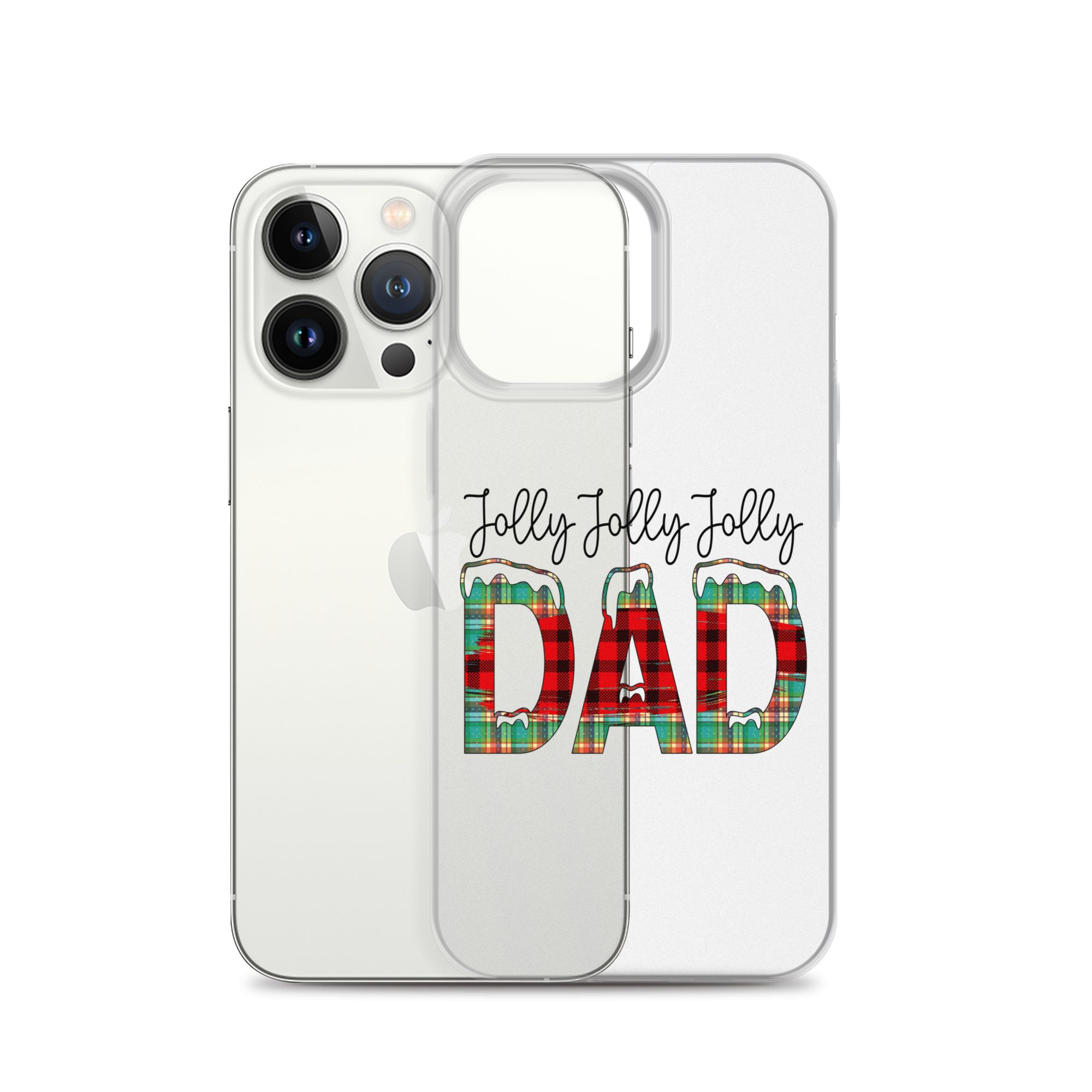 Jolly Jolly Jolly Dad Clear Case for iPhone®