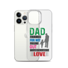 Dad Thanks For Not Pulling Out, Happy Father's Day, Love  Clear Case for iPhone®