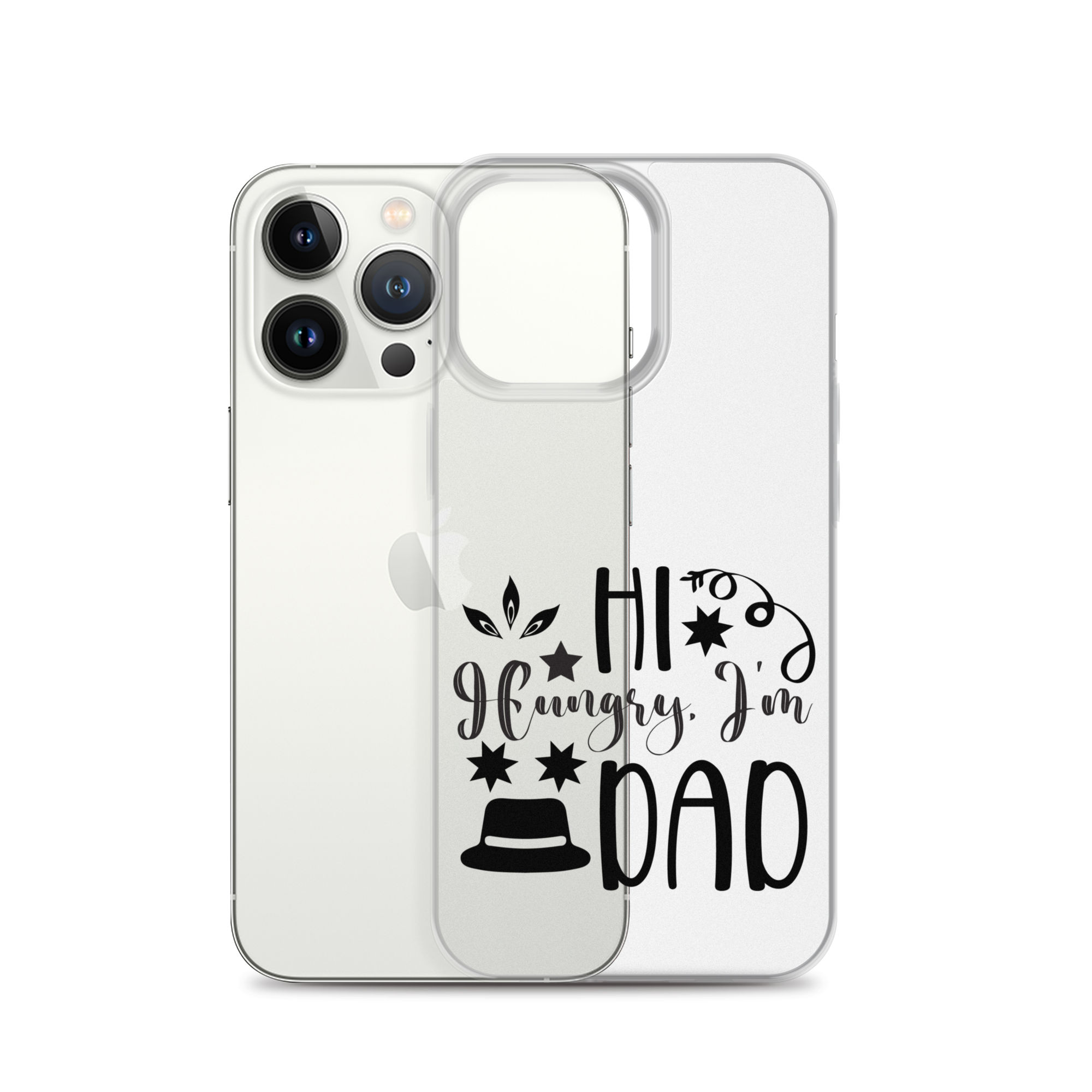 Hi, Hangry, I'm Dad. Clear Case for iPhone®