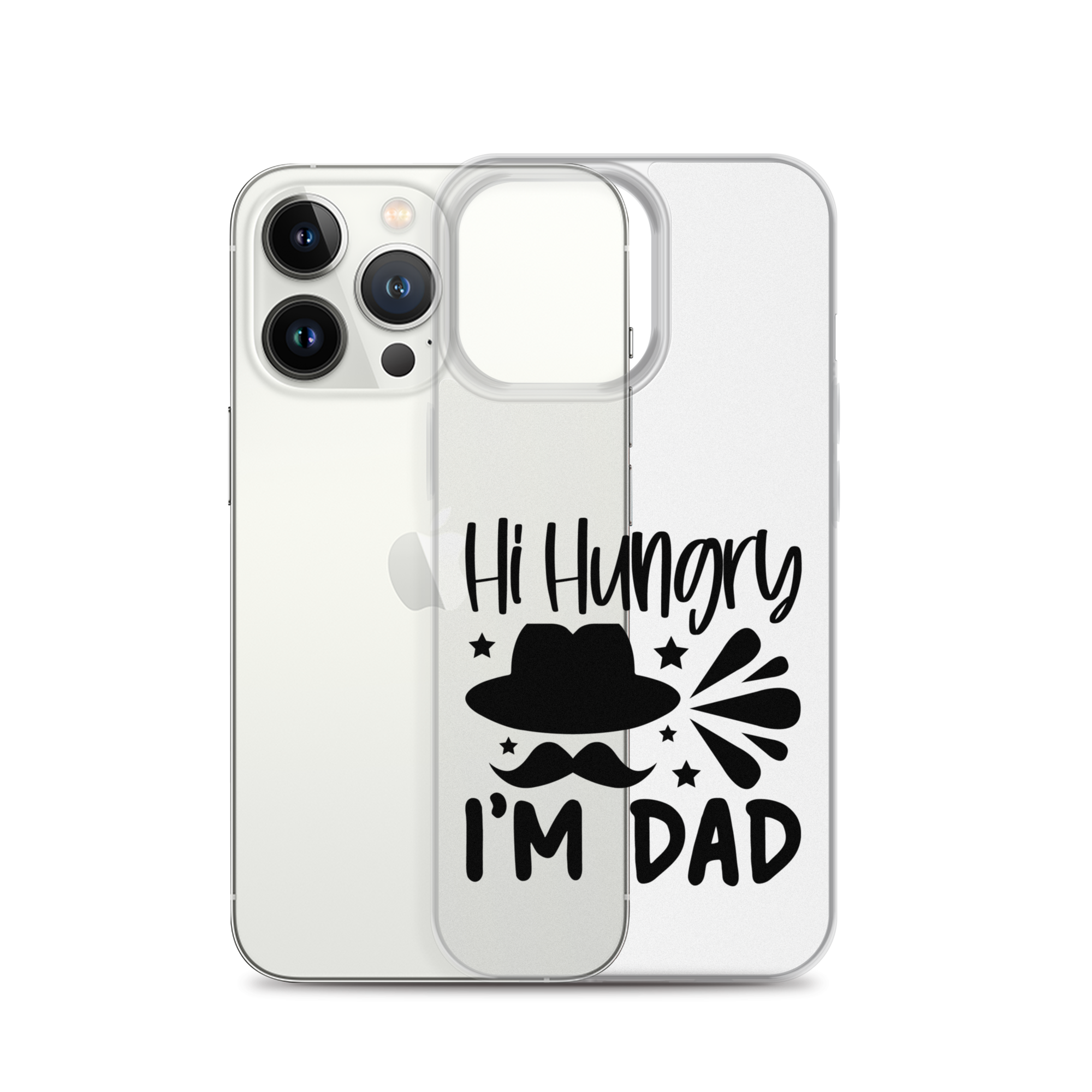 Hi, Hangry, I'm Dad. Clear Case for iPhone®