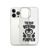 The Man Behind The Pumpkin Clear Case for iPhone®