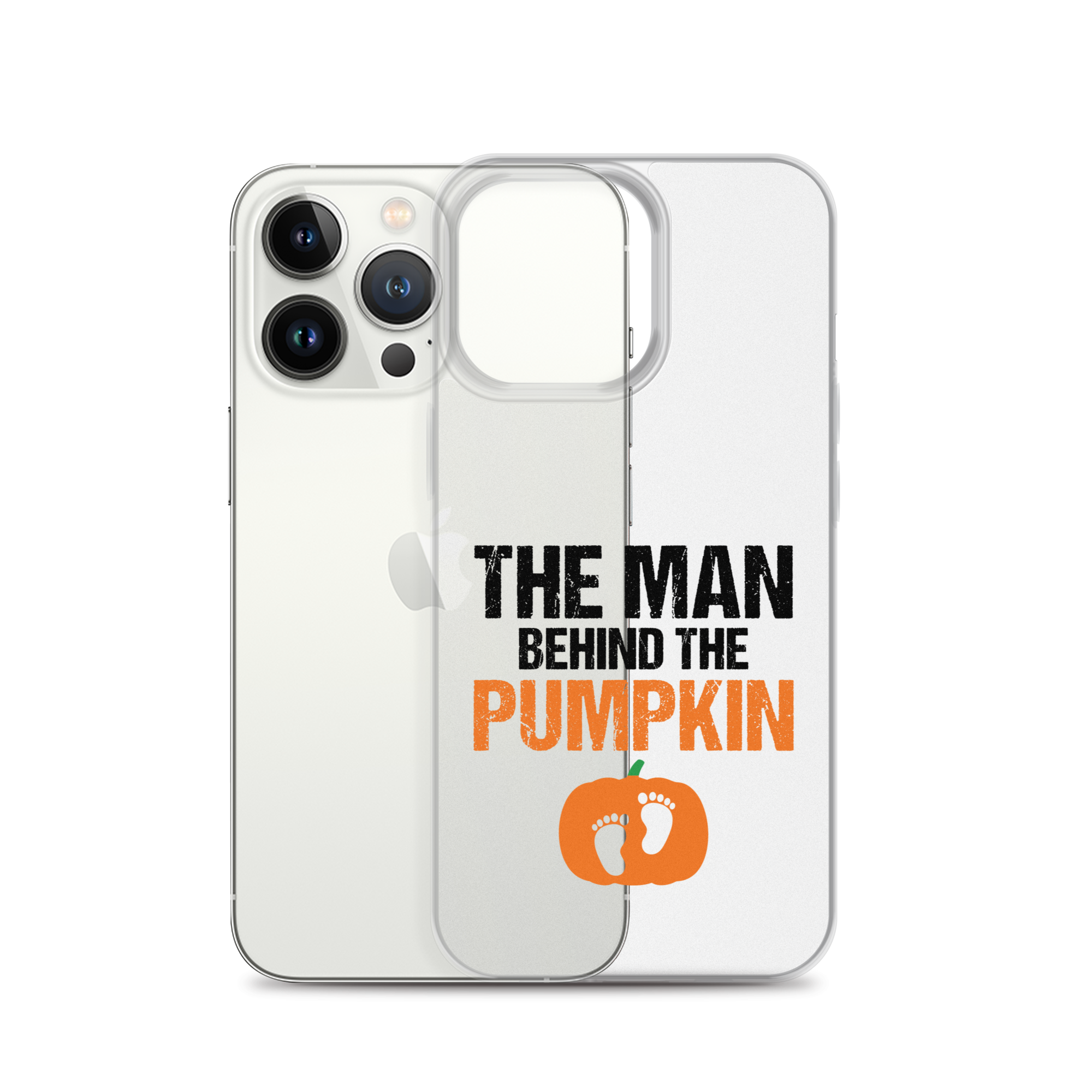 The Man Behind The Pumpkin Clear Case for iPhone®