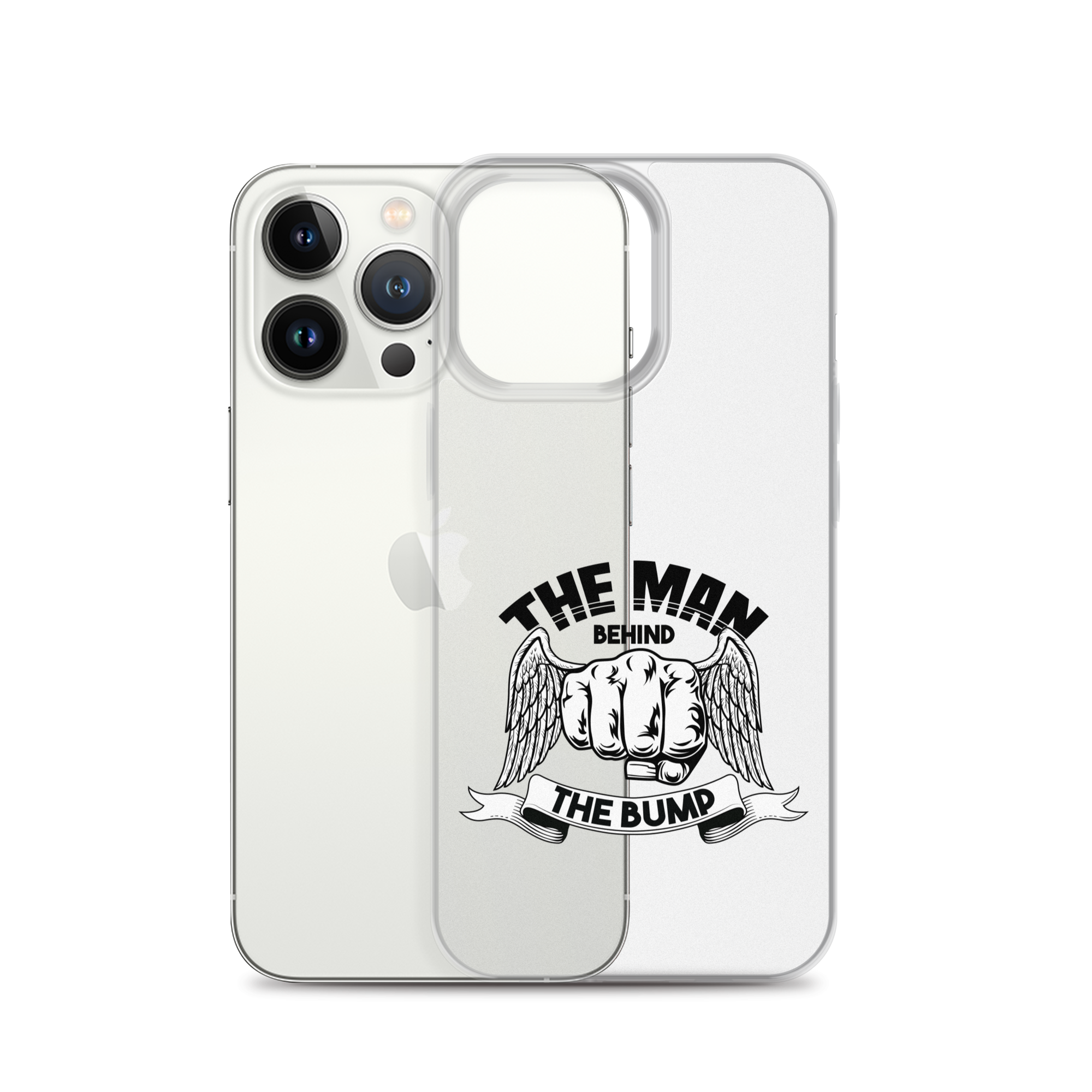 The Man Behind The Bump Clear Case for iPhone®