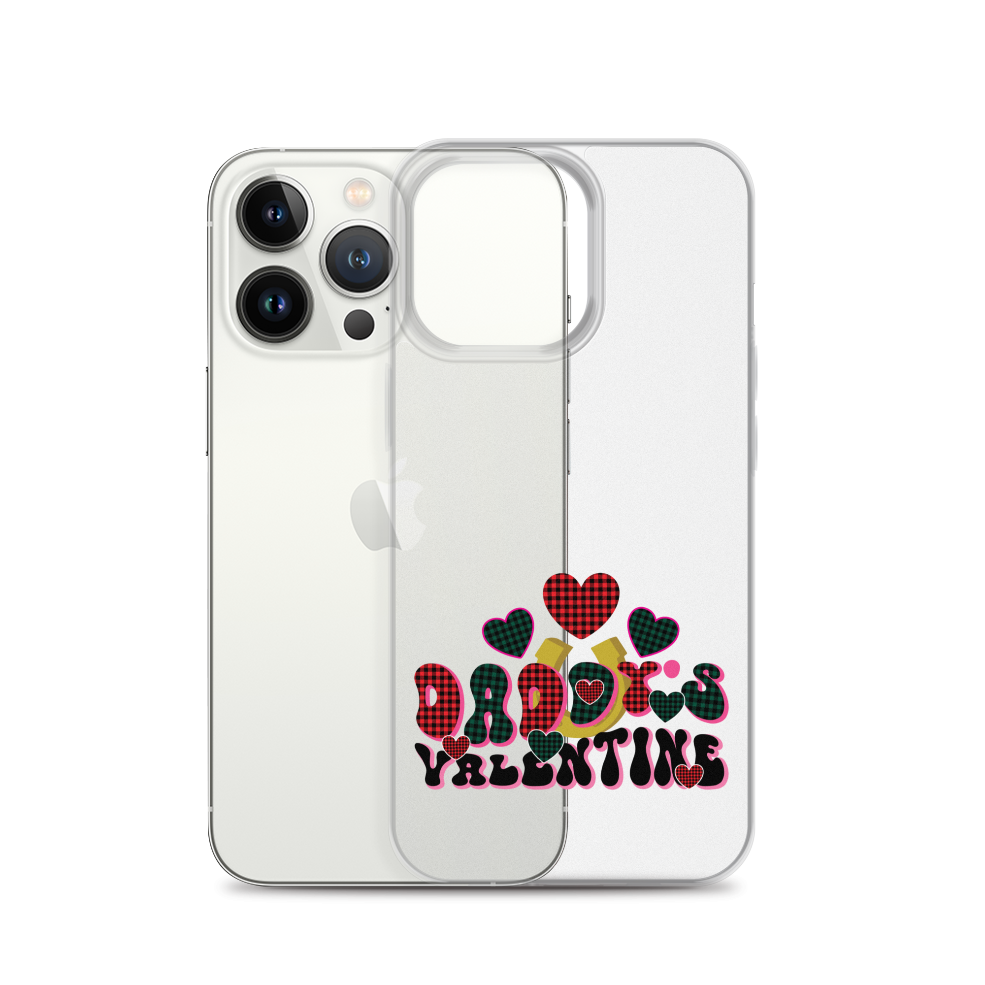 Daddy's Valentine Clear Case for iPhone®