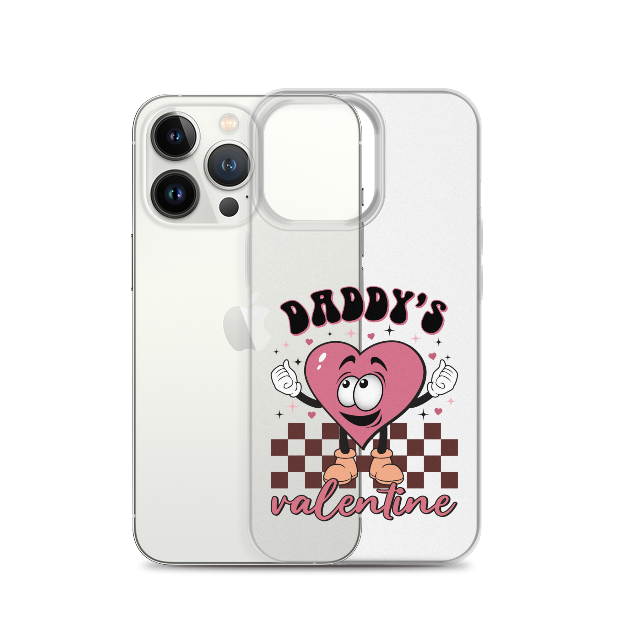 Daddy's Valentine Clear Case for iPhone®