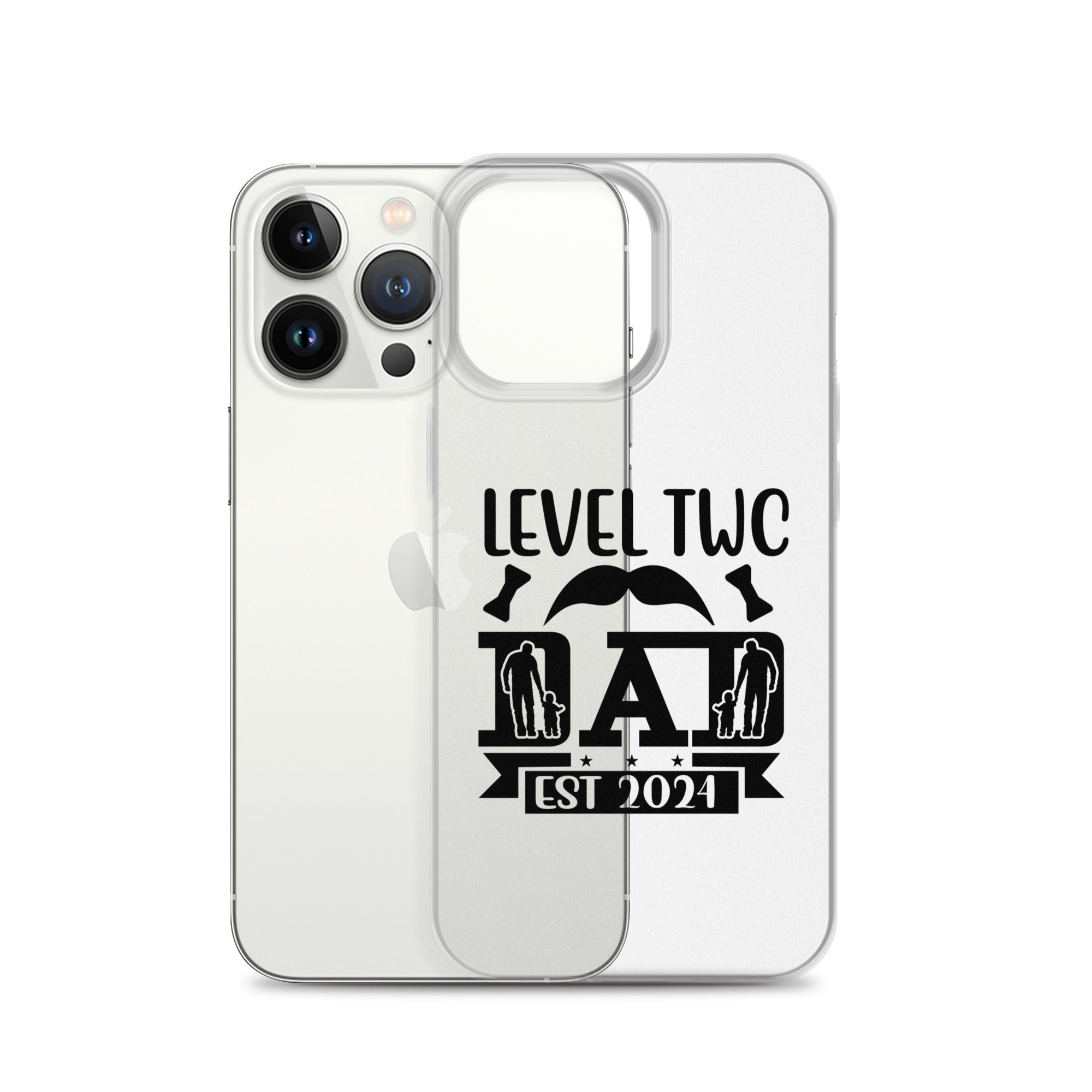 Level Two Dad Est. 2024 Clear Case for iPhone®