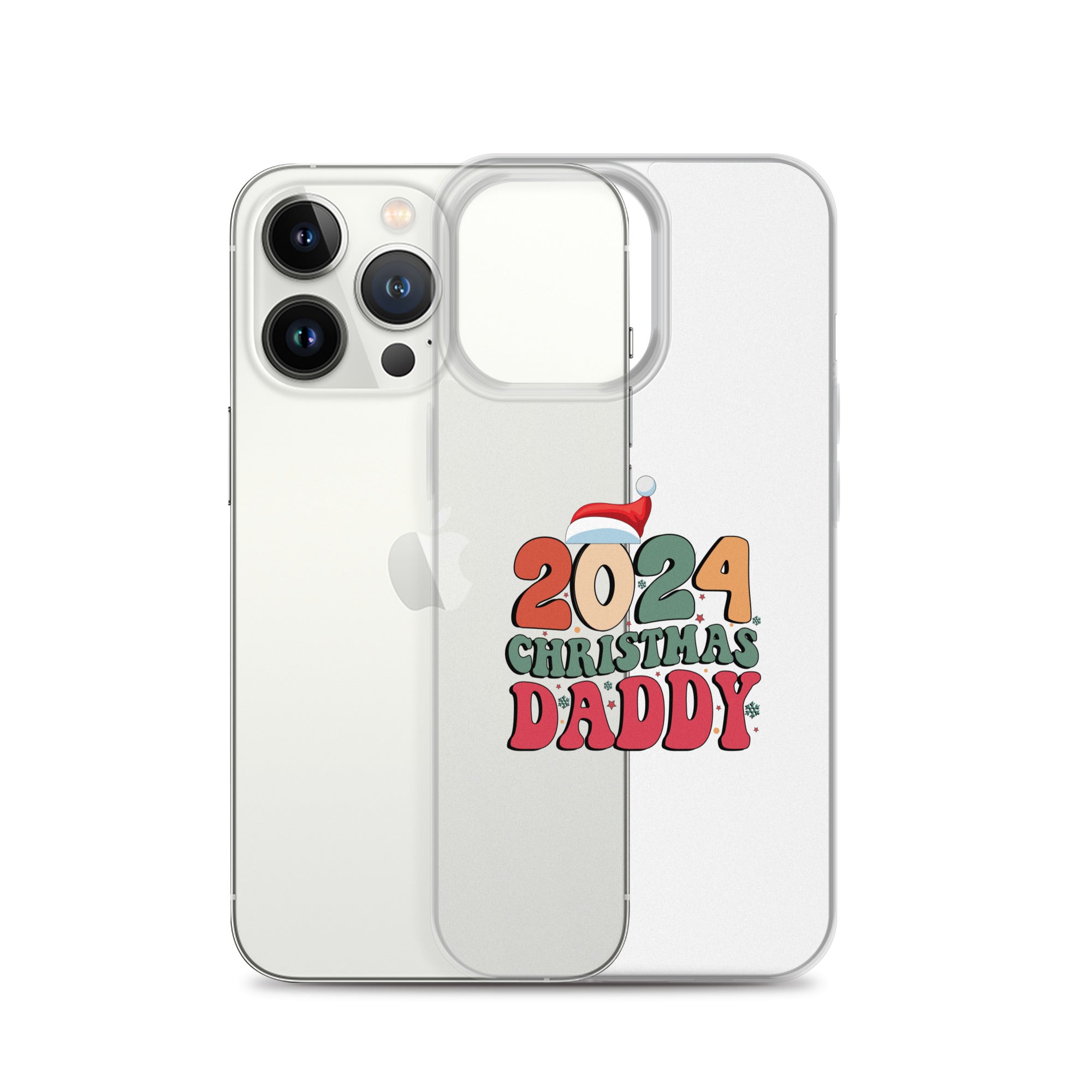 2024 Christmas Daddy Clear Case for iPhone®