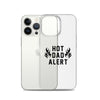 Hot Dad Alert Clear Case for iPhone®