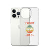 Im Not Sleeping Im Resting My Eyes Dad Clear Case for iPhone®