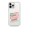 All Mama Wants Is A Silent Night Clear Case for iPhone®