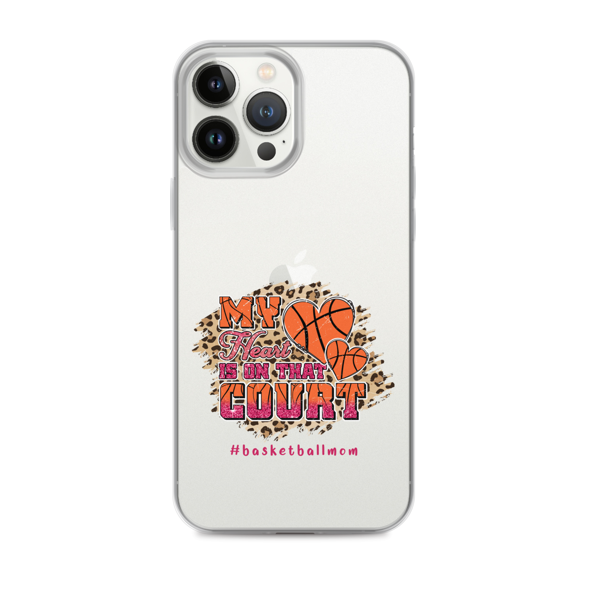 My Heart Is On That Court Clear Case for iPhone®