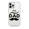 Dad Cowboy Clear Case for iPhone®