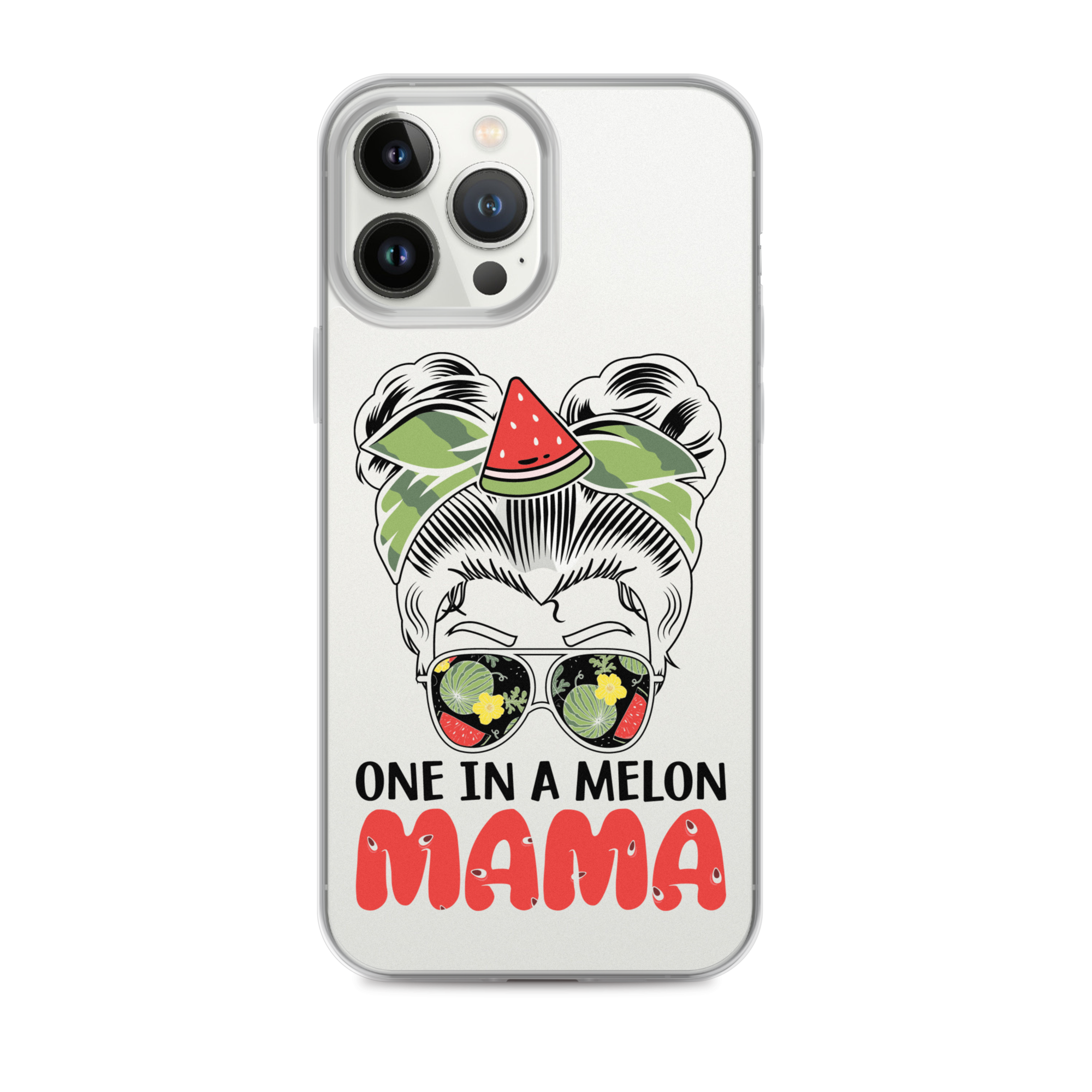 One In A Melon Mama Clear Case for iPhone®