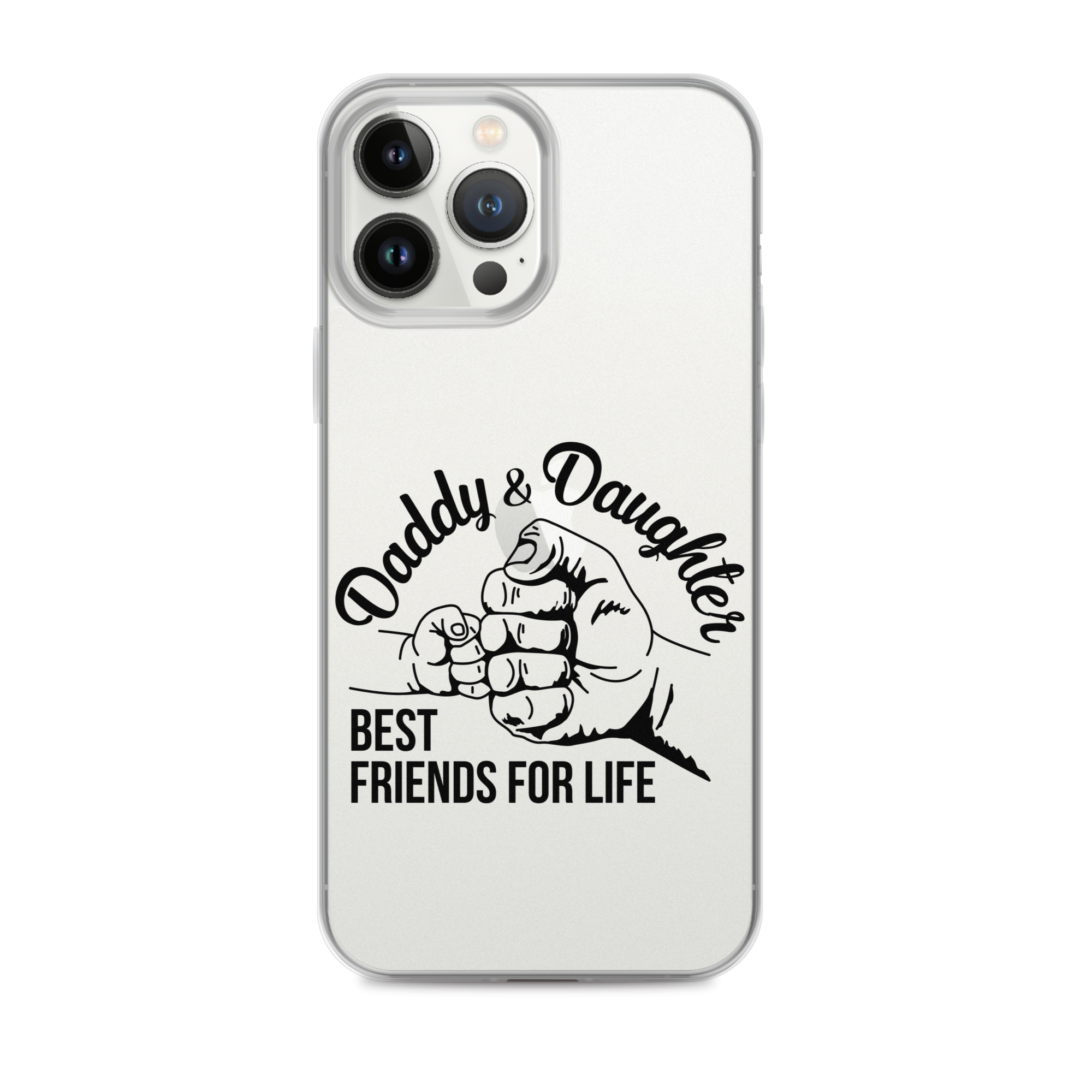 Daddy & Daughter Best Friends For Life Clear Case for iPhone®