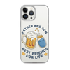 Father And Son Best Friends For Life Clear Case for iPhone®