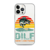 Dilf Damn I Love Fishing Clear Case for iPhone®