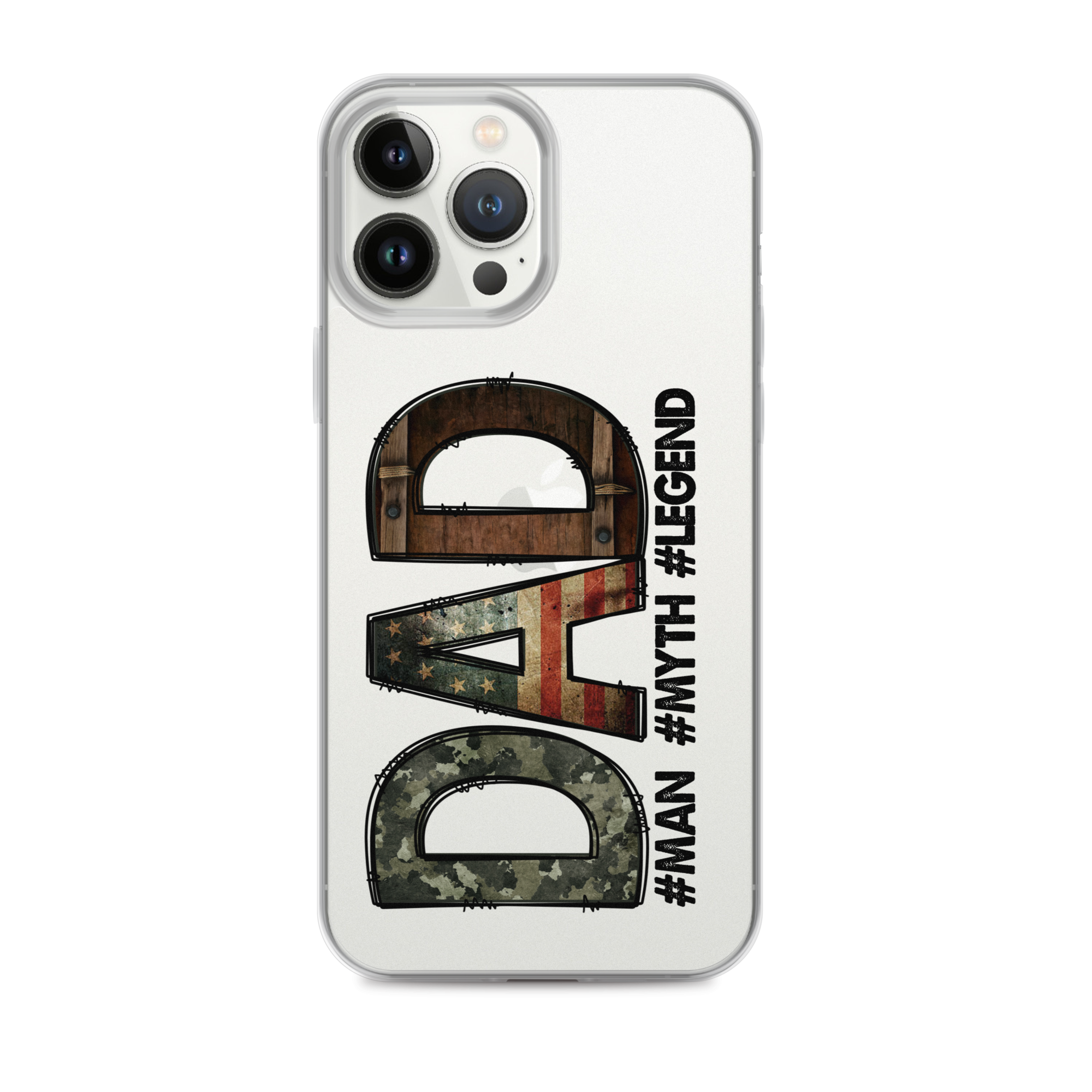 Dad #Man #Myth #Legend Clear Case for iPhone®