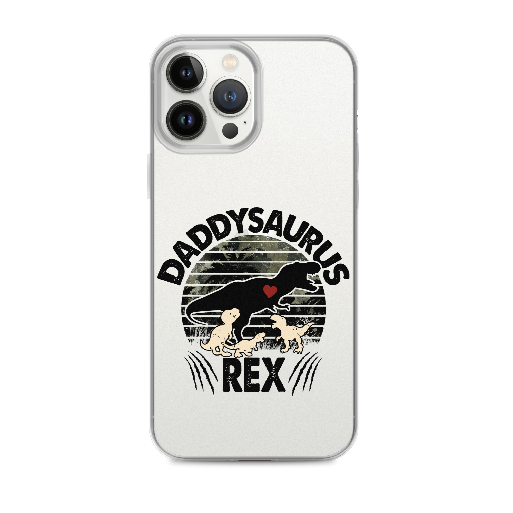 Daddysaurus Rex Clear Case for iPhone®