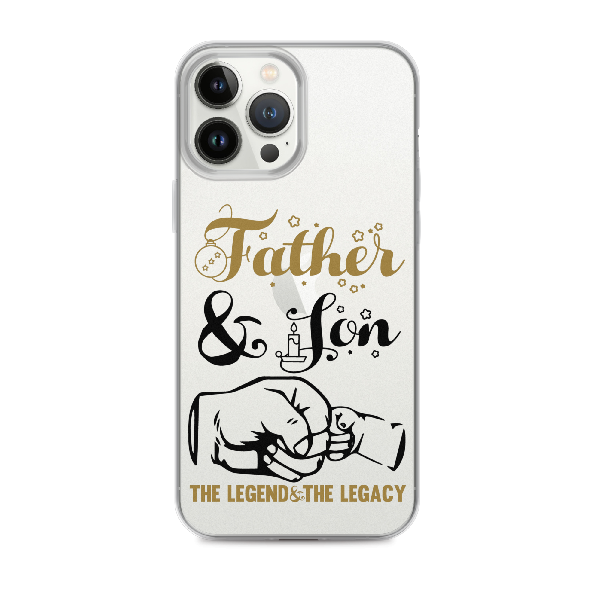 Father And Son The Legend And The Legacy Clear Case for iPhone®