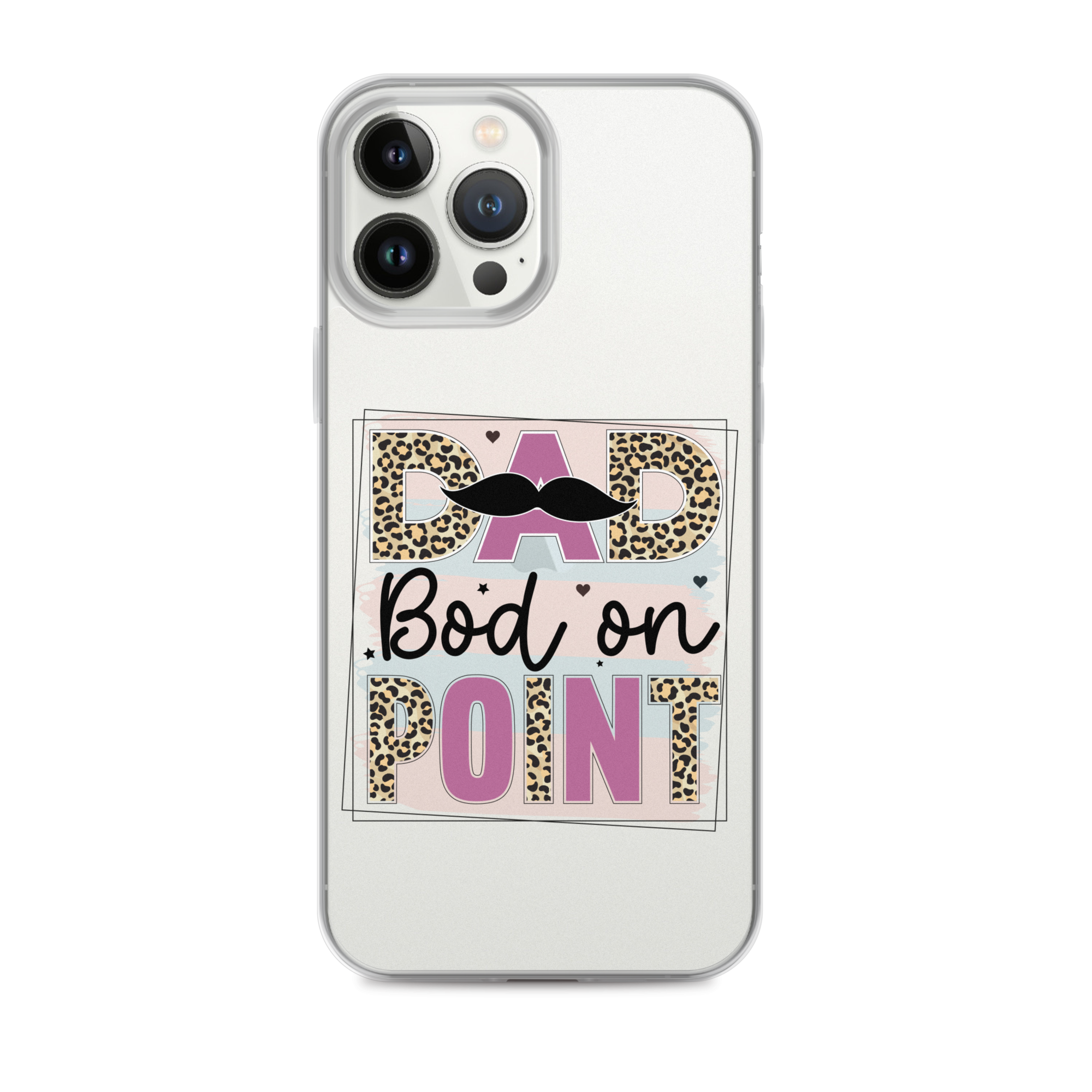 Dad Bod On Point Clear Case for iPhone®