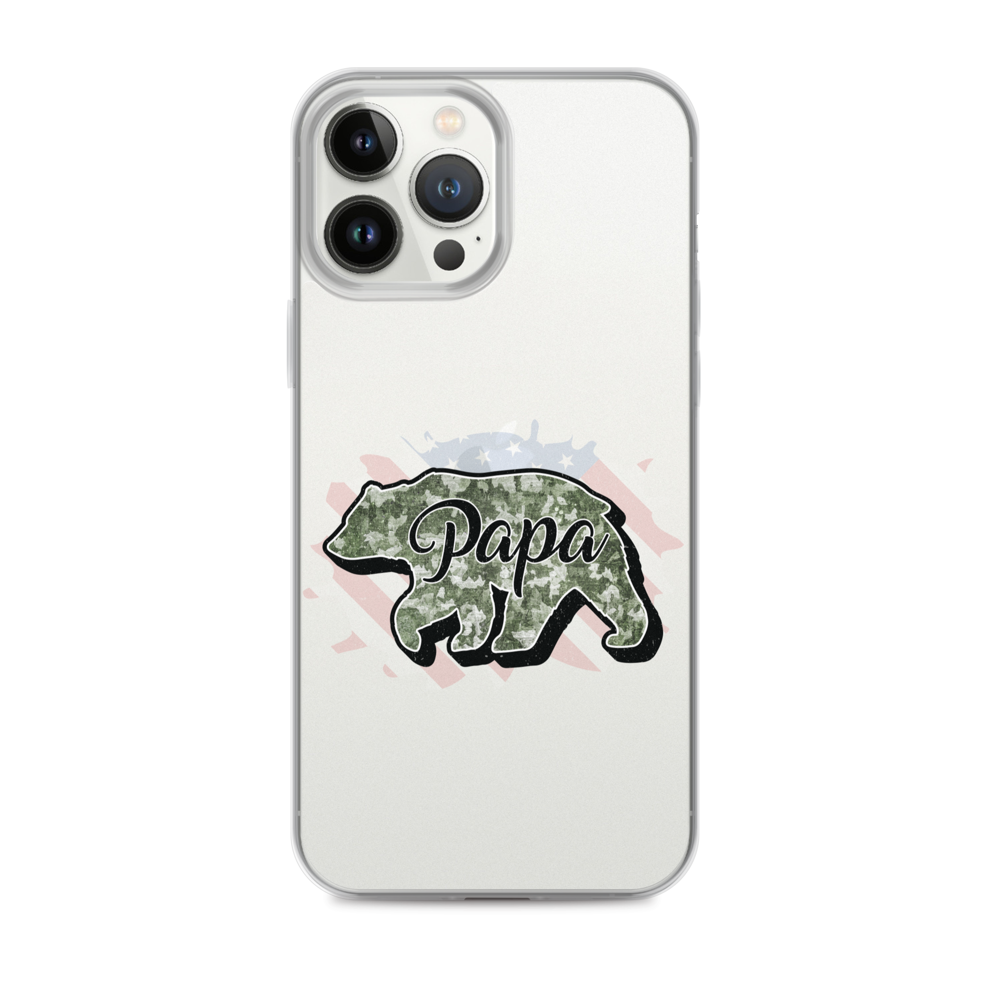 Bear Papa Clear Case for iPhone®