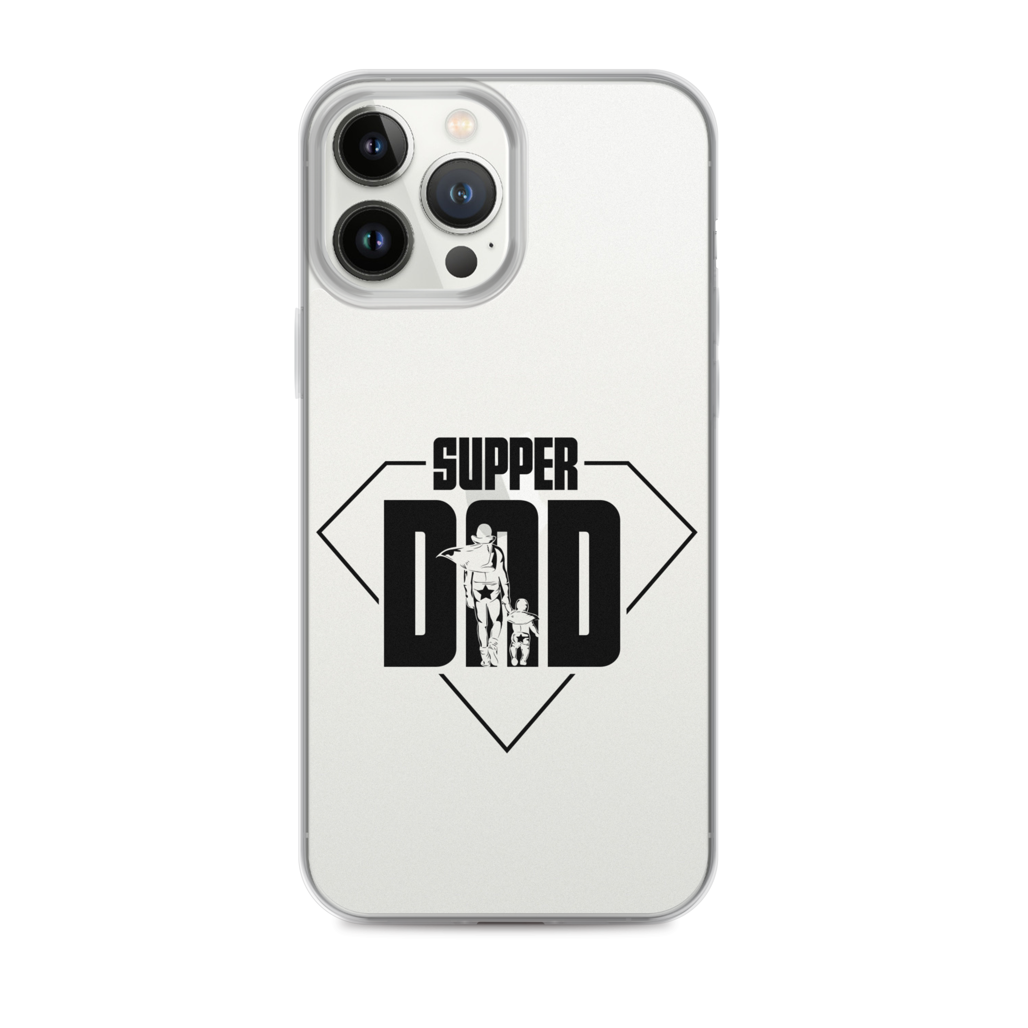 Super Dad Clear Case for iPhone®