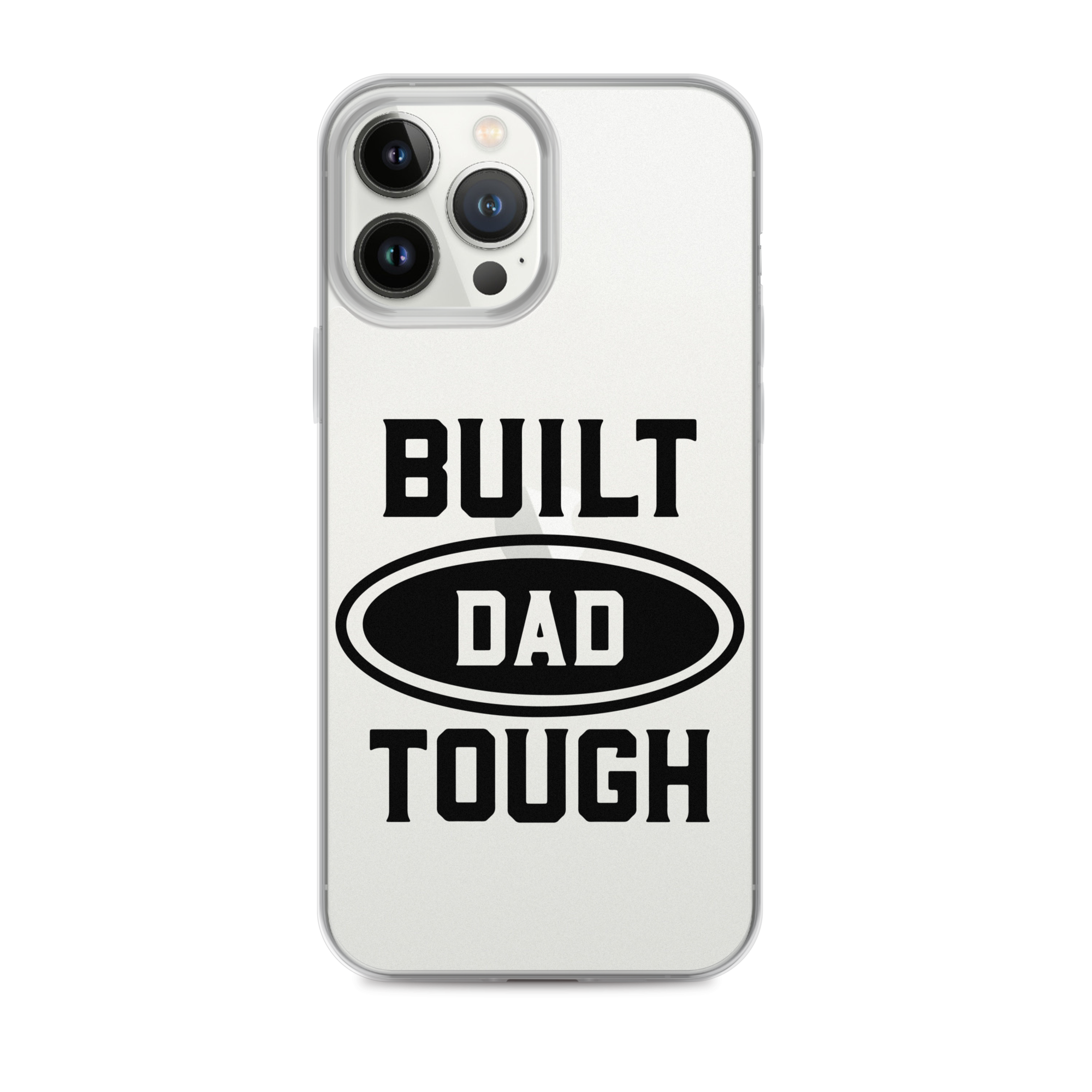 Built Dad Tough Clear Case for iPhone®