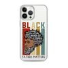 Black Father Matters Clear Case for iPhone®