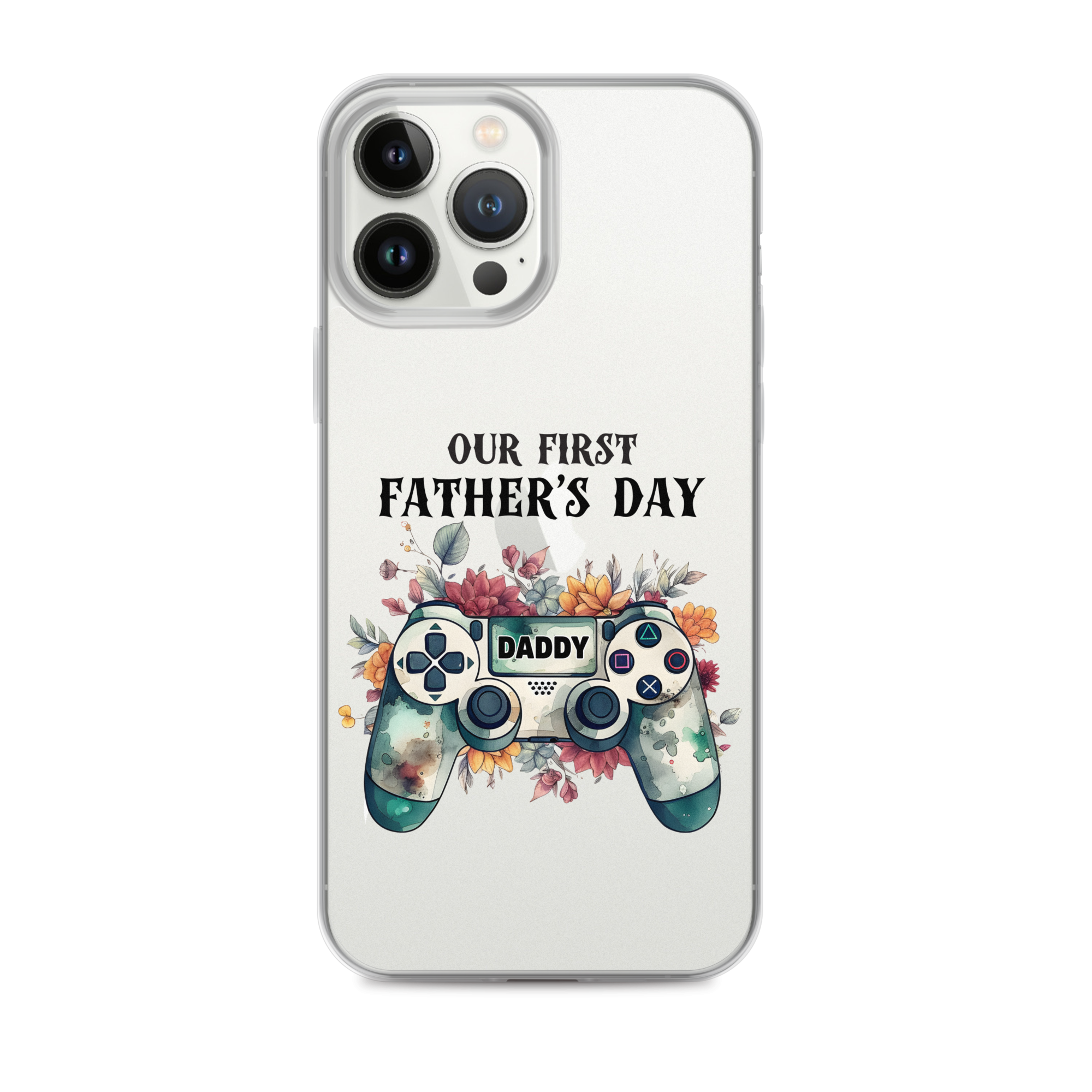 Our First Father's day Clear Case for iPhone®