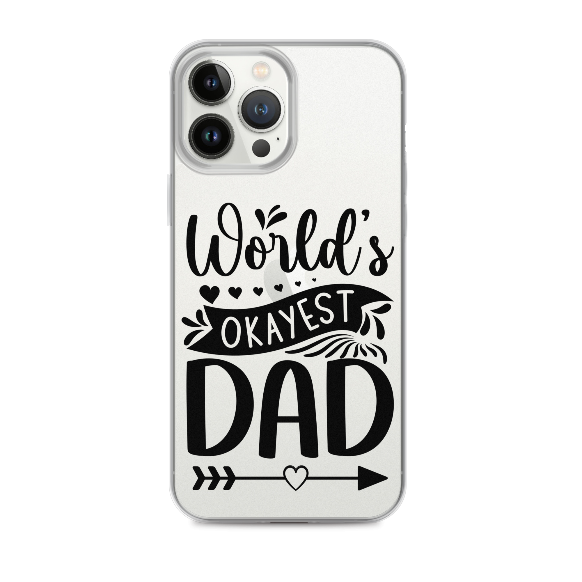 Original And The Best Daddy Establish 2024 Clear Case for iPhone®