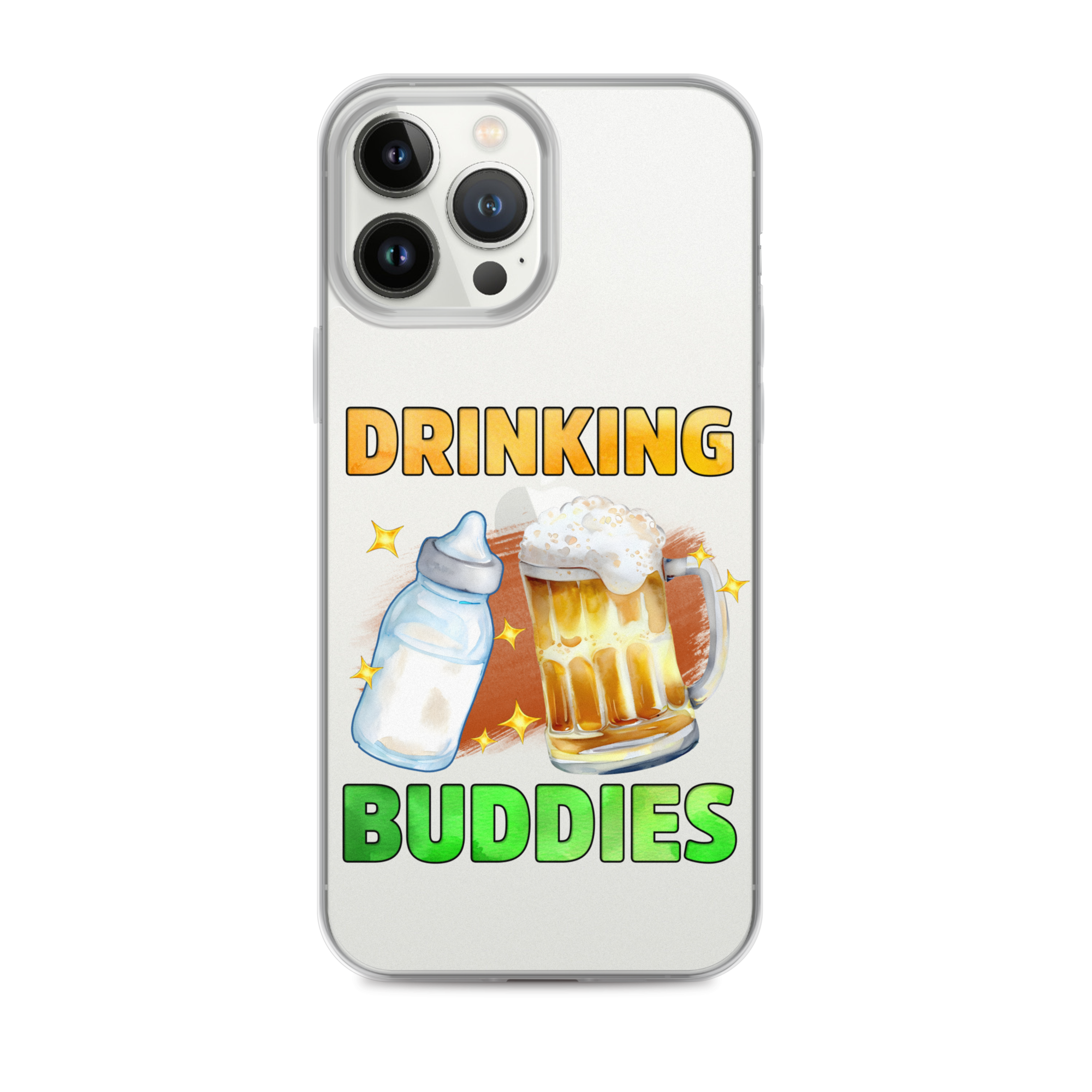 Drinking Buddies Clear Case for iPhone®