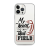 My Heart Is On That Field Clear Case for iPhone®