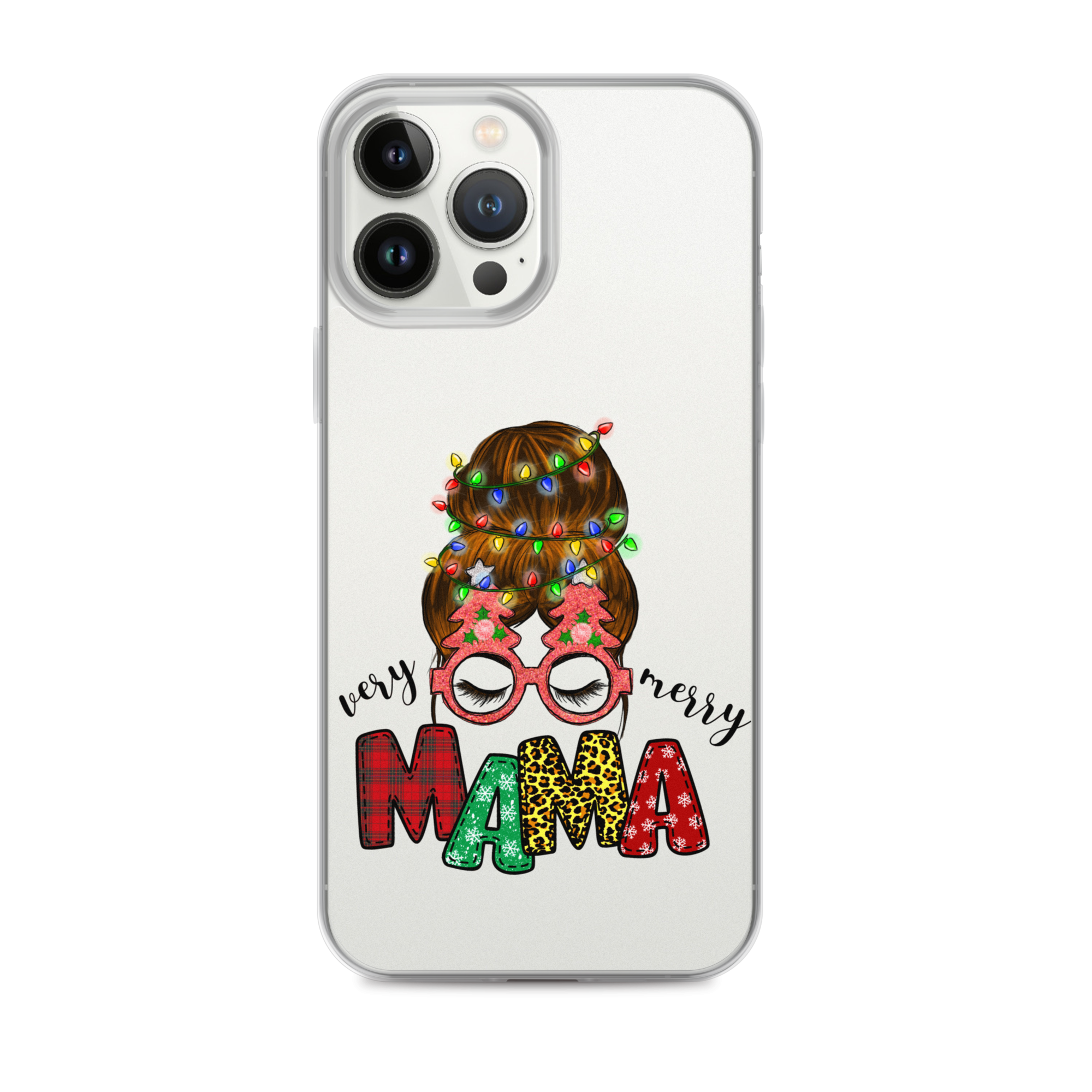 My Merry Mama Clear Case for iPhone®