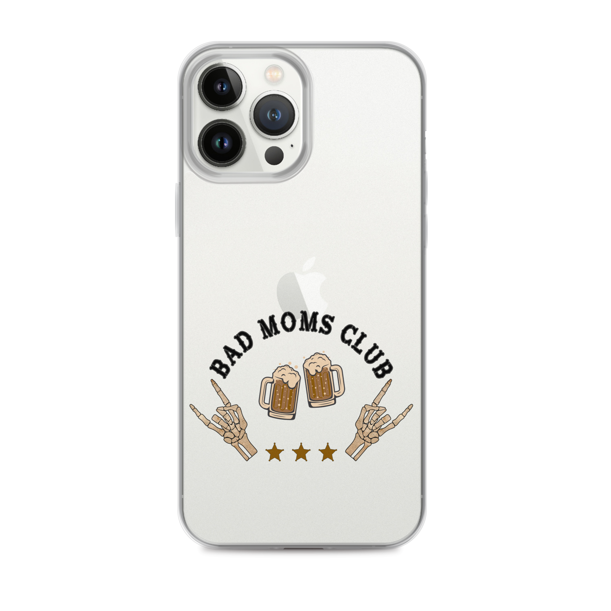 Bad Moms Club Clear Case for iPhone®