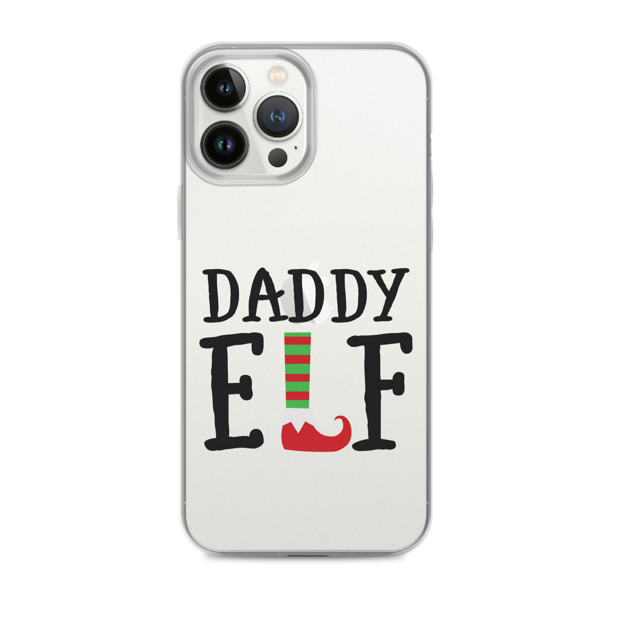 Daddy Elf Clear Case for iPhone®