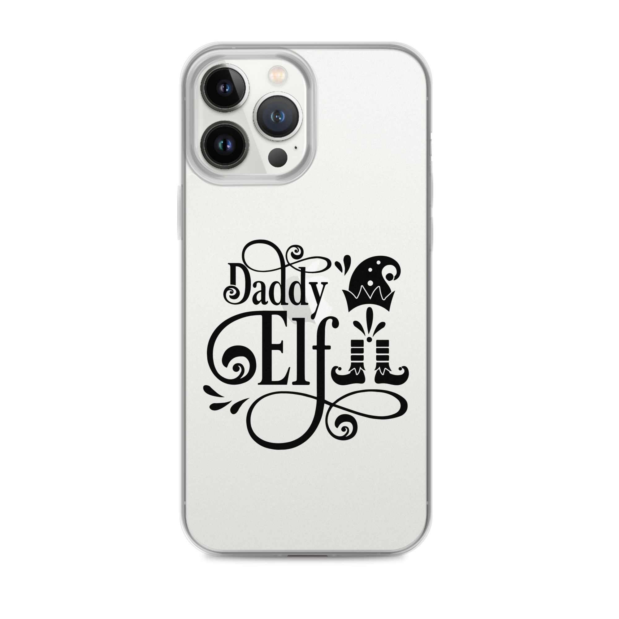 Daddy Elf Clear Case for iPhone®