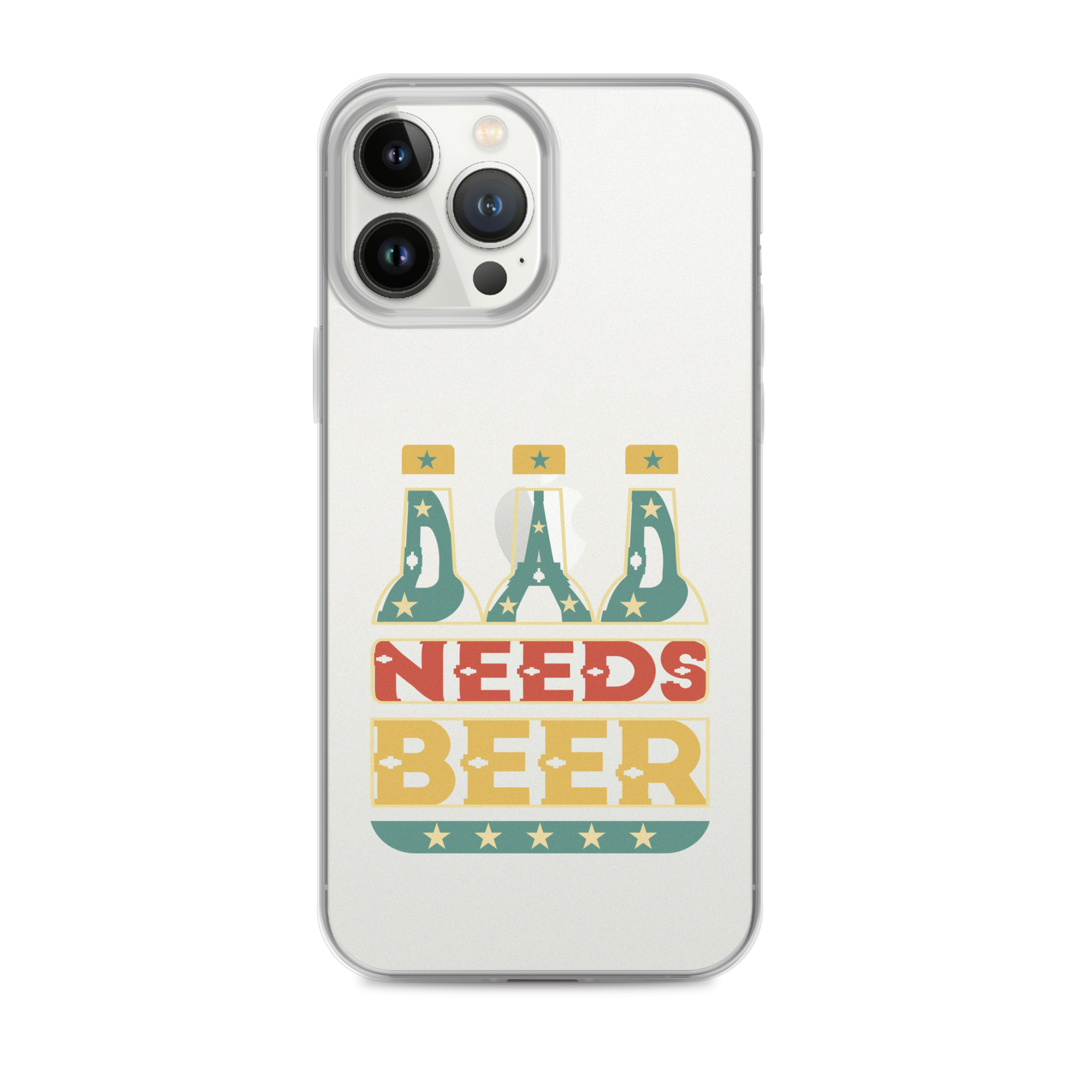 Dad Needs Beer Clear Case for iPhone®