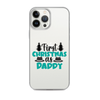 First Christmas As Daddy Clear Case for iPhone®